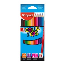 Maped színes ceruza (12 db/doboz) color peps, háromszögletű