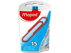 Maped gémkapocs színes (50mm, 15db/doboz)