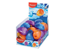 Maped hegyező, 1 lyukú, 3 szín, i-gloo/műanyag tartályos (30db/dp)