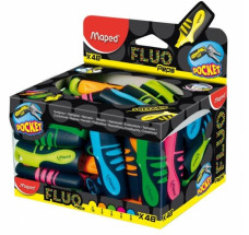 Maped mini szövegkiemelő, 5-féle szín (48db/display)