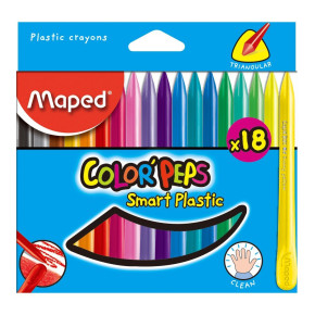 Maped színes zsírkréta 18db, Colorpeps