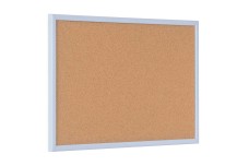 Bi-Office parafatábla, 60x40 cm, pasztellkék kerettel, kétoldalas