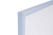 Bi-Office mágnestábla, 40x30 cm, pasztellkék kerettel