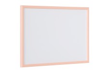 Bi-Office mágnestábla, 40x30 cm, lazacszínű kerettel