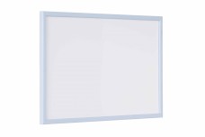 Bi-Office mágnestábla, 60x40 cm, pasztellkék kerettel