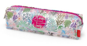 Legami henger tolltartó, átlátszó (19,5x5,5x5,5 cm) trópusi növénymintás, Flora /3