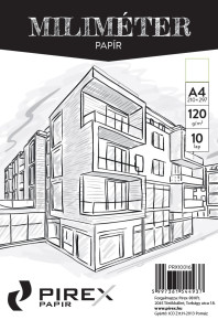 PIREX milliméter papír A/4 10 ív / 10