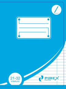 Pirex füzet felsős vonalas A5, 21-32 / 20