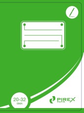 Pirex füzet sima A5, 20-32 / 20