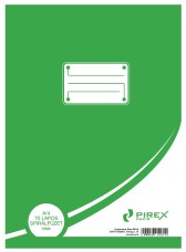 Pirex spirálfüzet A4, sima, 70 lapos / 20