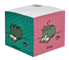 Scooli tépőtömb (6 x 6 cm), Pusheen