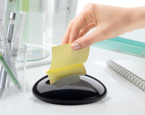 3M Post-it öntapadós Z-jegyzettömb (76x76 mm, 100 lap) kanári sárga, 7100103164 /144