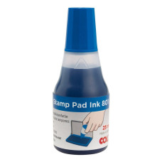 RC Colop bélyegzőfesték, kék, 25ml, C 801